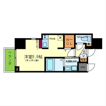 間取図 ONLYONE川西藤ノ木