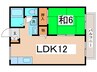 ＫＭＫハイツ 1LDKの間取り