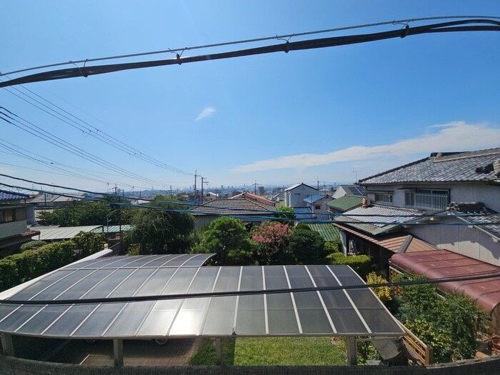 室内からの展望 ＫＭＫハイツ