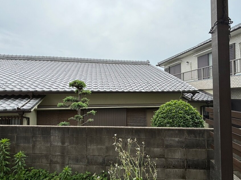 室内からの展望 江川ハイツ