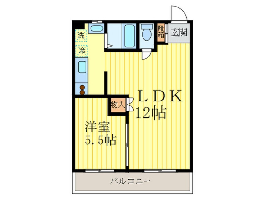 間取図 プレアデス