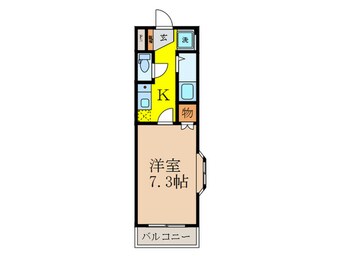 間取図 ローズハイツＴ・Ｋ