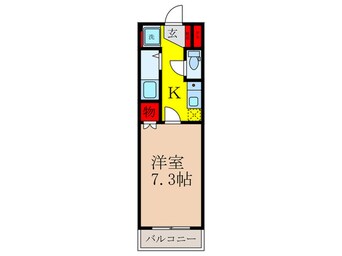 間取図 ローズハイツＴ・Ｋ