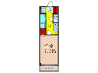 間取図 ローズハイツＴ・Ｋ