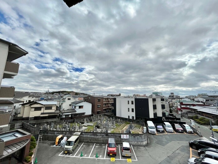 室内からの展望 マンション二番館