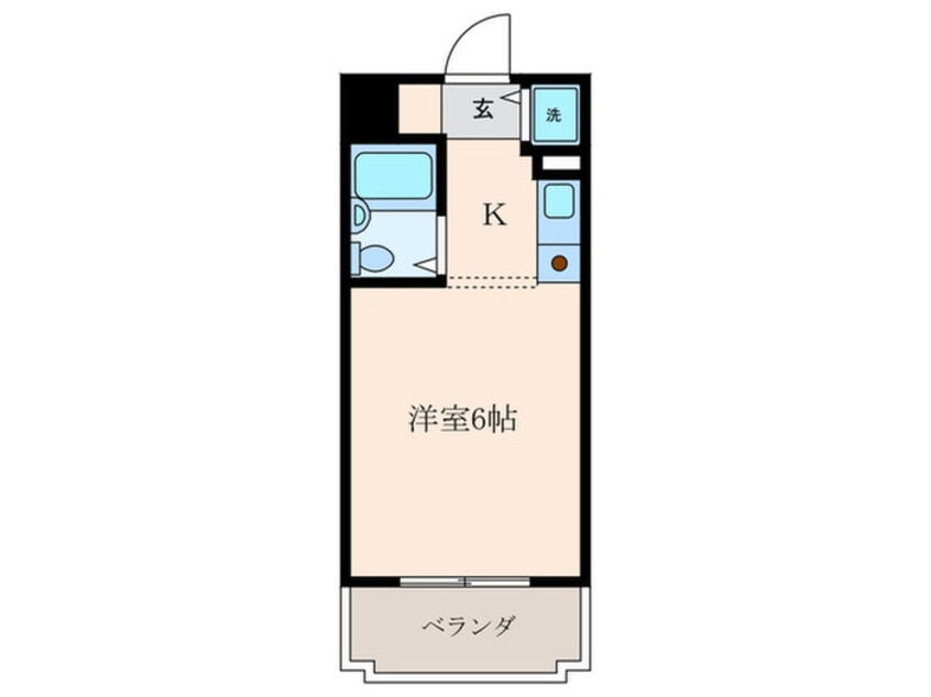 間取図 ジョイフル南塚口１号館