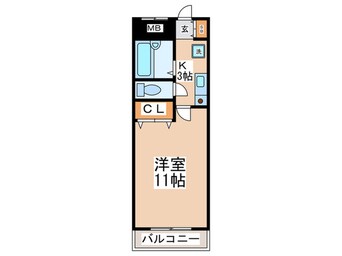 間取図 フォレストグリーン