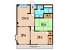 サンプラザ西野Ⅰ 3DKの間取り