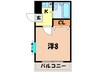シャト－レ瑞穂 1Kの間取り