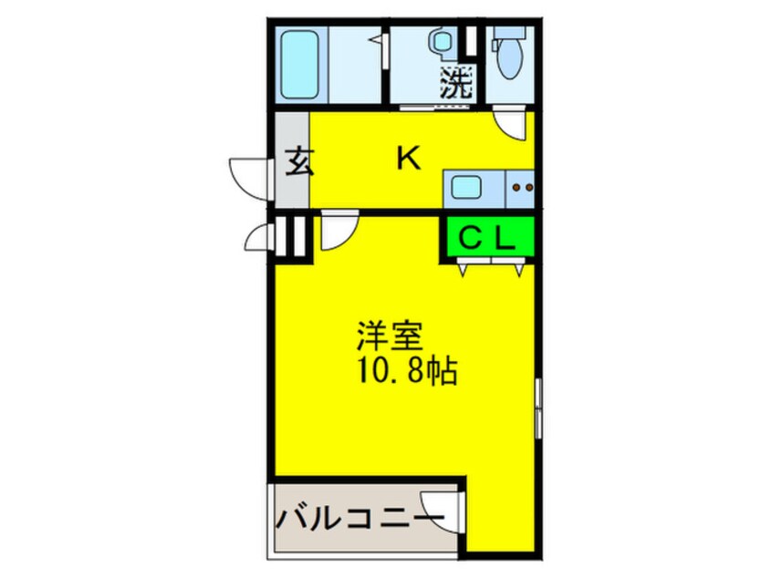 間取図 フジパレス出戸Ⅴ番館