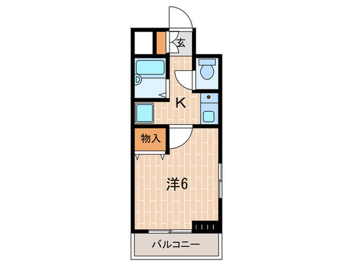 間取り図 ベルゲンハイツ明石