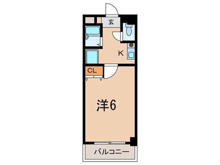 間取り図 ベルゲンハイツ明石