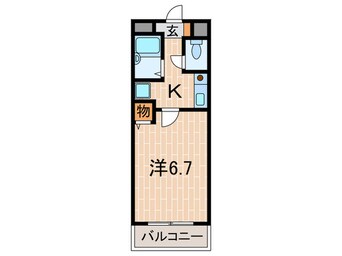 間取図 ベルゲンハイツ明石