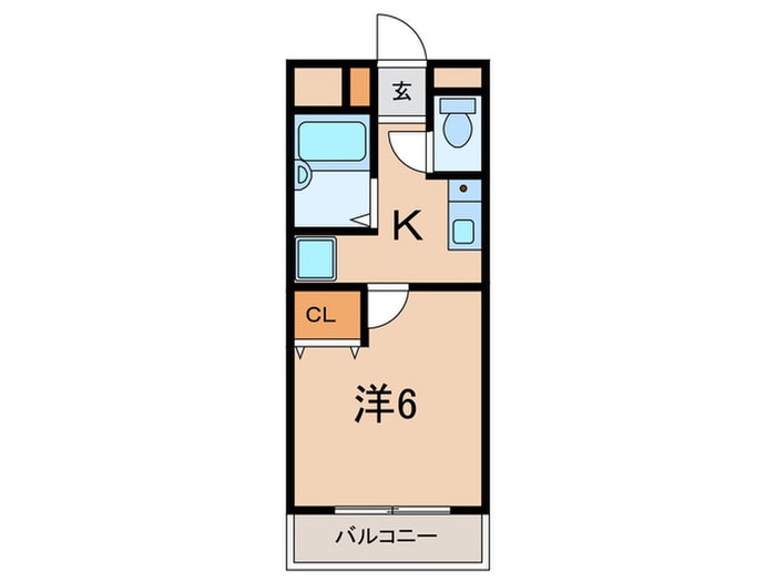 間取り図 ベルゲンハイツ明石