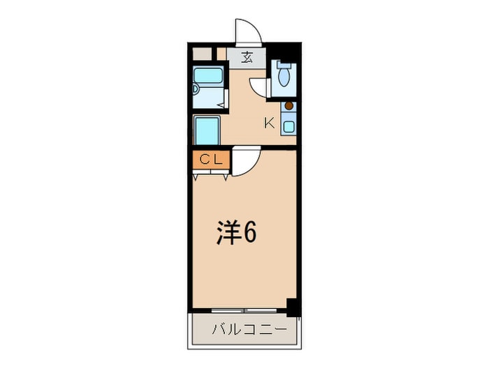 間取り図 ベルゲンハイツ明石