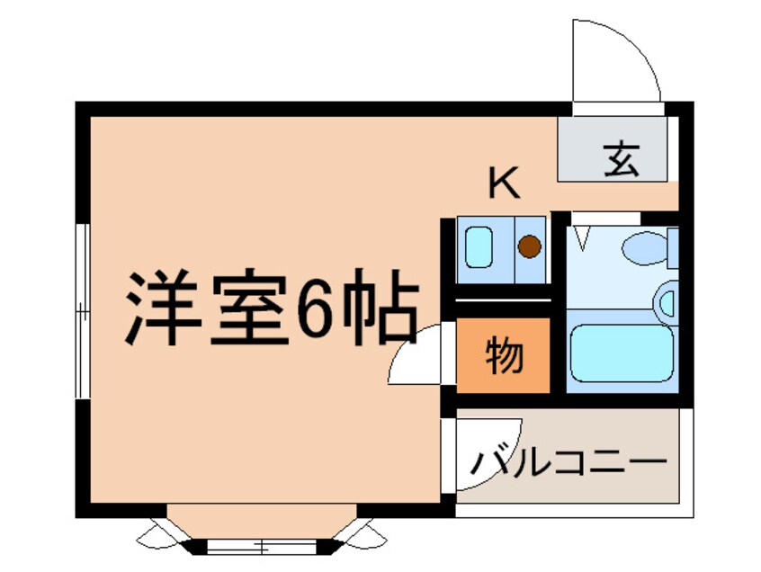 間取図 プレナス御陵前