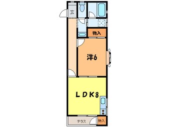 間取図 エタ－ナルＭ＆Ａ