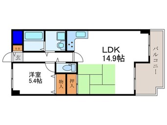 間取図 コスモ御池通（312）