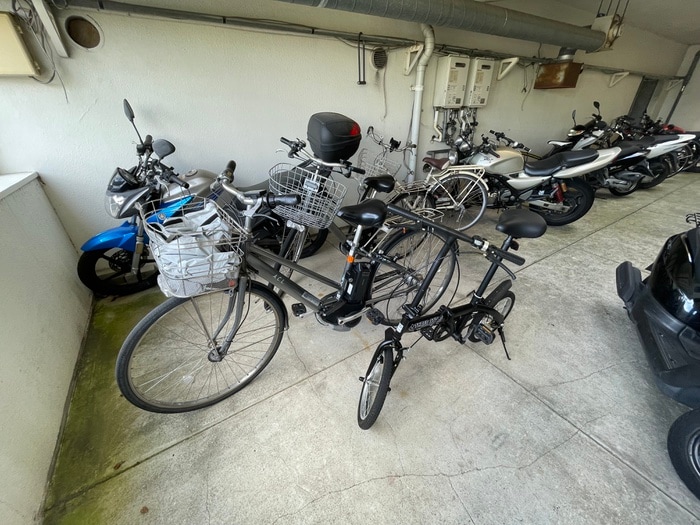 駐輪場 ｽﾁｭ-ﾃﾞﾝﾄ ｳﾞｨﾗ ｳｲﾝｸﾞ