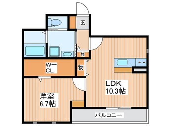 間取図 ザ・テラス三番館