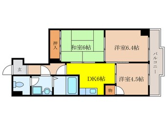 間取図 第一エバグレ－ス音羽