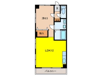 間取図 明神マンションⅠ