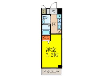 間取図 ドゥーエ江坂Ⅱ