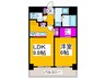 Mon maison 3 1LDKの間取り