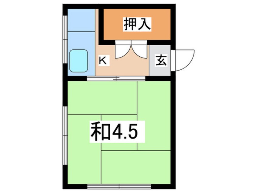 間取図 第一河隅ビル