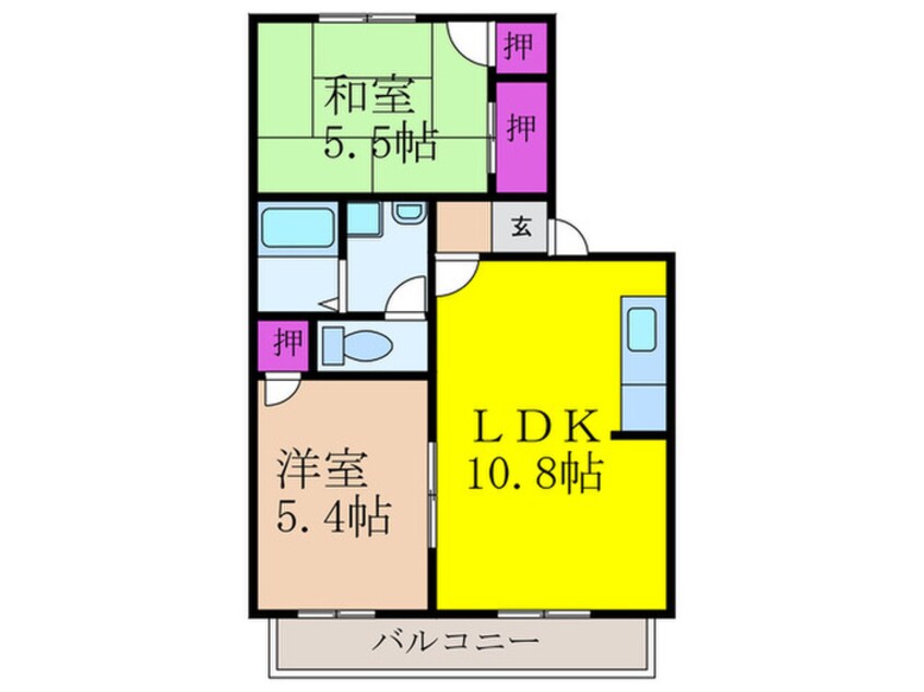 間取図 ガーデンハイツ