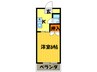 モードコージ 1Kの間取り