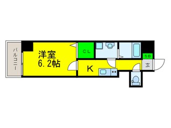 間取図 グランパシフィック花園北Ⅱ