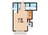 Ceiba 新北野 1Rの間取り