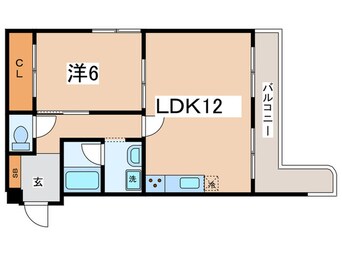 間取図 ローレル石橋