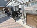 駐輪場 ベルフィールド西京極　東棟
