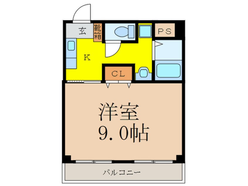 間取図 イーズ南春日丘