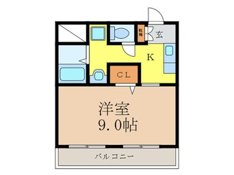 間取図 イーズ南春日丘