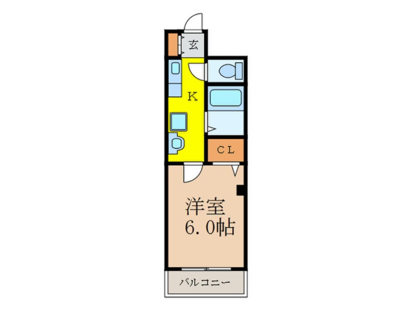 間取図 イーズ南春日丘