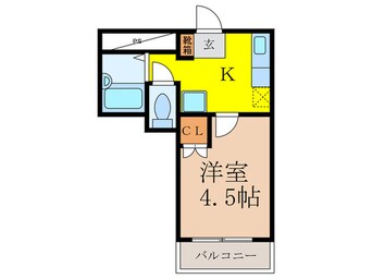 間取図 イーズ南春日丘