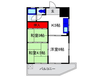 間取図 草野マンション８号館