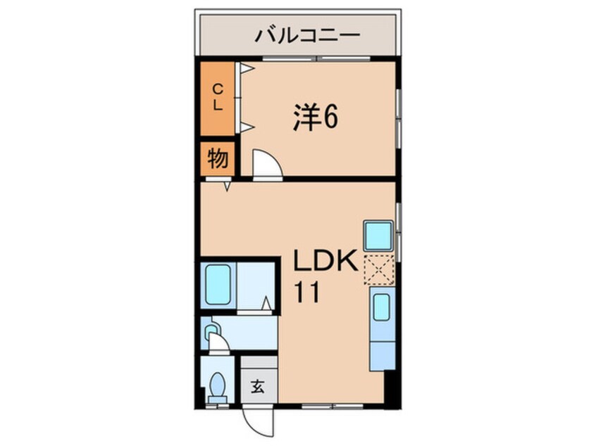 間取図 ア－バン六甲