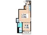 ウエストパーク 1LDKの間取り