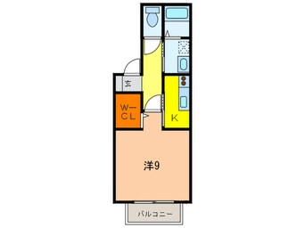 間取図 シャルマン松香園
