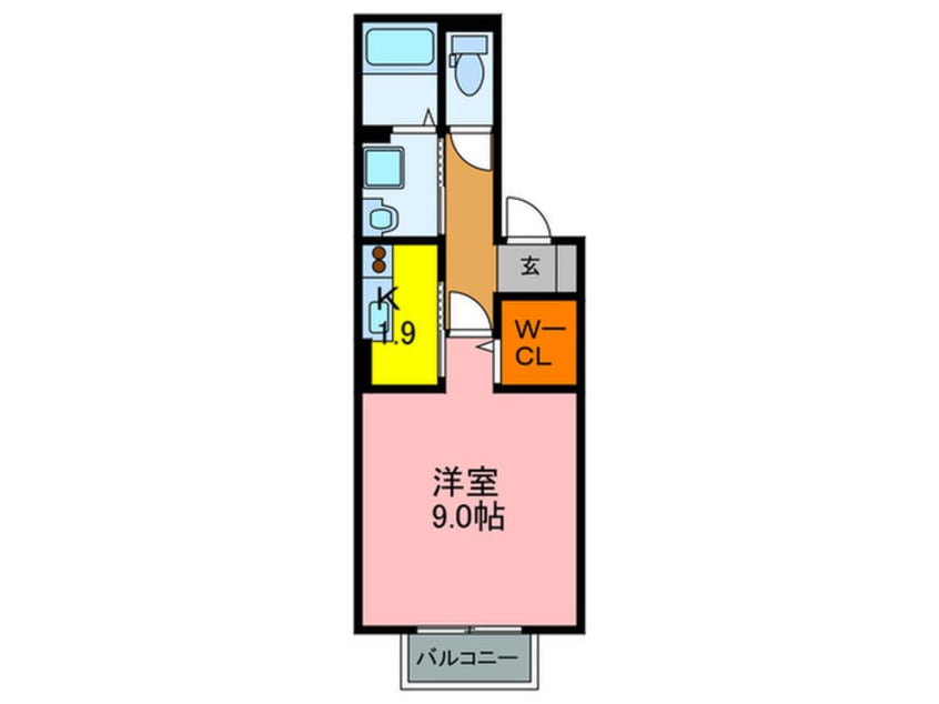 間取図 シャルマン松香園