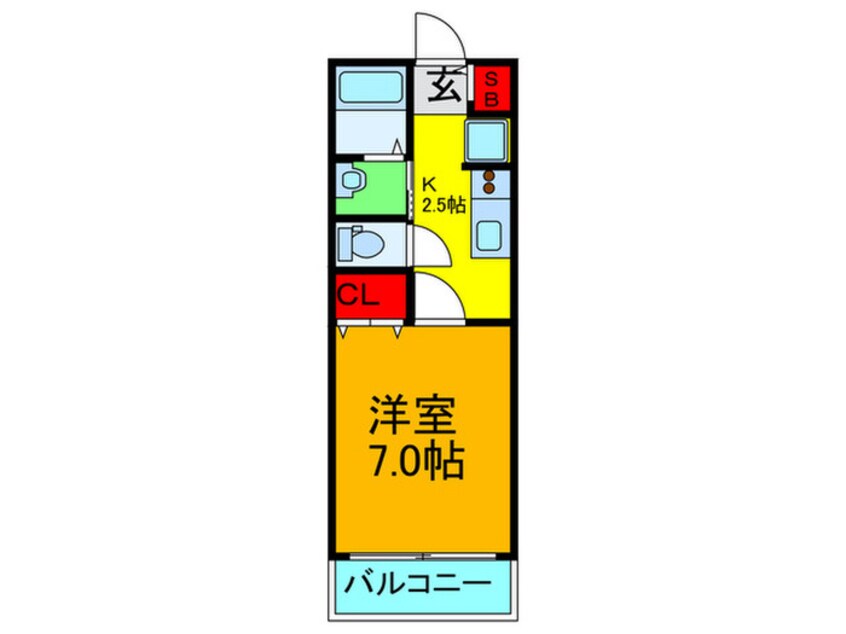 間取図 サンリット星田