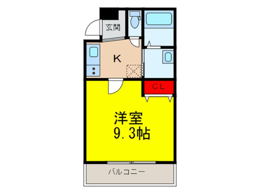 間取図 フジパレス下新庄Ⅶ番館