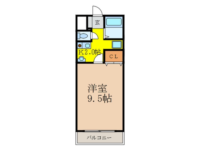 間取り図 木下ﾏﾝｼｮﾝ片山