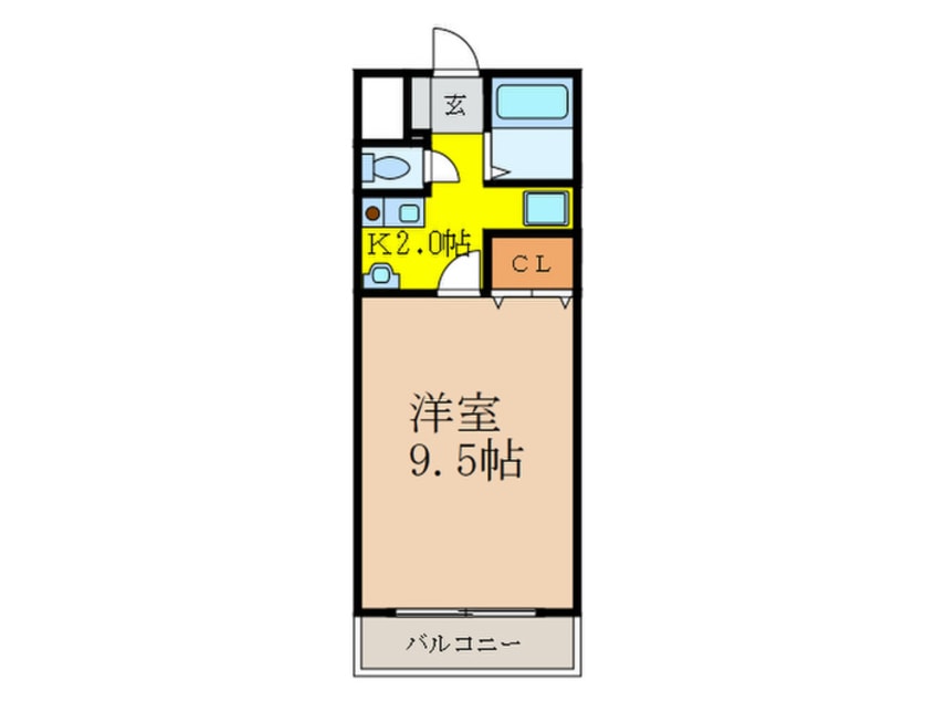 間取図 木下ﾏﾝｼｮﾝ片山