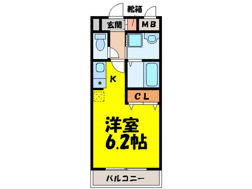 間取図 ペニ－レ－ンＯｎｅ