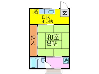 間取図 高瀬ハイツ